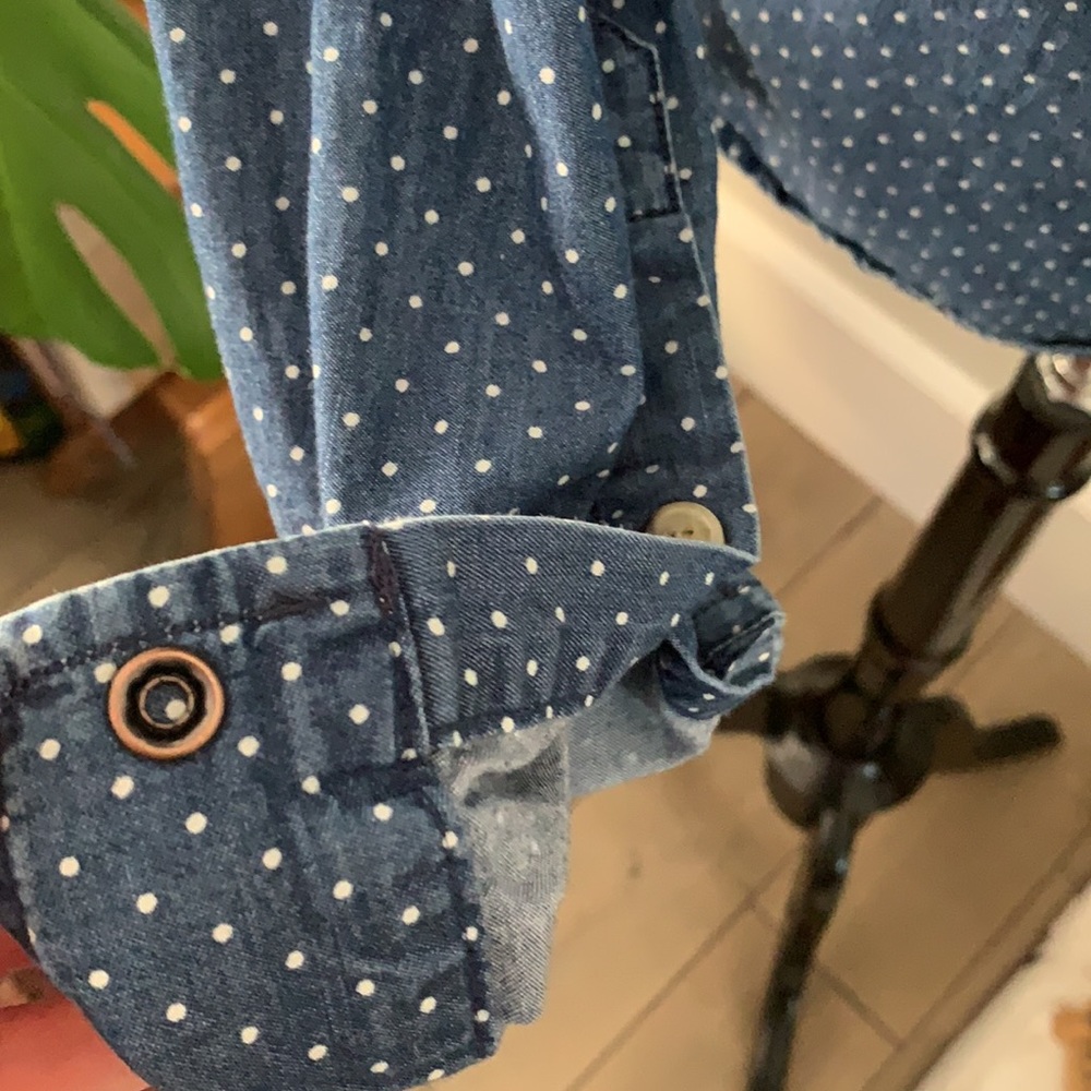 Levi’s Polka Dot Button Down Top - image 7